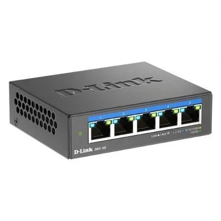 D-Link DMS-105 Switch Multigigabit de 5 Puertos 2.5G